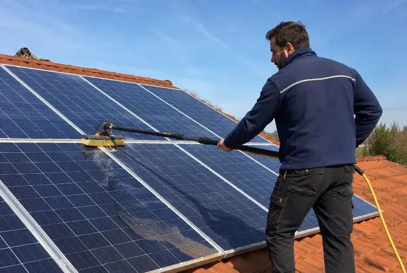 Nettoyage et entretien de panneaux solaires à Aulnoy-lez-Valenciennes